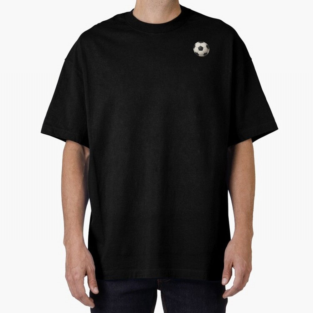 Soccer Ball Oversized T-Shirt Bring Home FIFA World Cup 2026 for Fans of Messi and Portugal, Bringing Worldwide Fan Energy, Dramatic Goals, Stadium Lights and Championship Celebrations; Ideal for Football Dads, Football Moms, Friends, Collectors