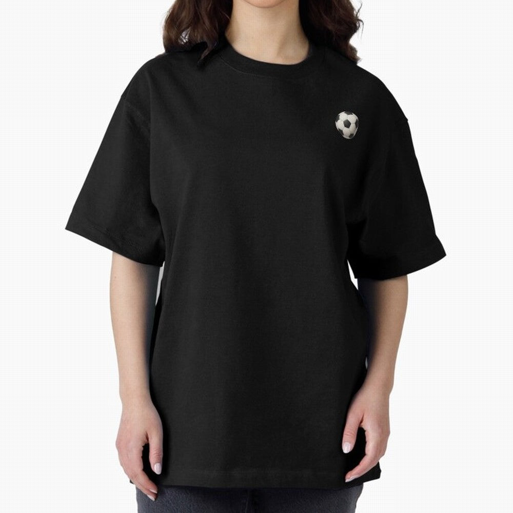 Soccer Ball Oversized T-Shirt Bring Home FIFA World Cup 2026 for Fans of Messi and Portugal, Bringing Worldwide Fan Energy, Dramatic Goals, Stadium Lights and Championship Celebrations; Ideal for Football Dads, Football Moms, Friends, Collectors