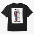 Ronaldinho & Ronaldo R9 Classic Football Legend - La Liga Derby Oversized T-Shirt Celebrate Football Dreams Across FIFA World Cup 2026 for Fans of Mbappe and Neymar and Argentina, France and Brazil, Bringing Fan Favorite Moments, National Team