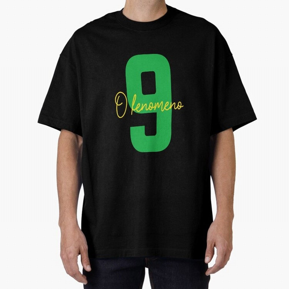 Ronaldo ¡°O Fen?meno¡± 9 Football tshirt Oversized T-Shirt Feel FIFA World Cup 2026 USA Canada Mexico Inspired by Neymar, Netherlands Energy, Football Passion, Legendary Performances, Festival Vibes and Supporter Community; Great for Supporters Who