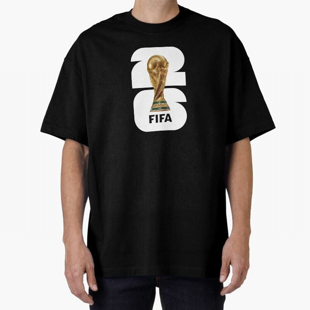 The Biggest Tournament in the World Oversized T-Shirt Represent Football Lovers during Match Day Hype around FIFA World Cup 2026 Group Stage, Neymar, Haaland and Cristiano Ronaldo, Netherlands, Football Festival Excitement, Trophy Ambitions,
