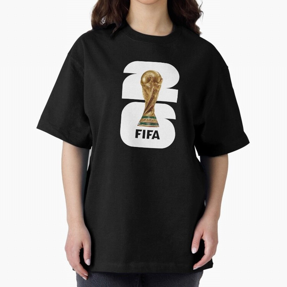 The Biggest Tournament in the World Oversized T-Shirt Represent Football Lovers during Match Day Hype around FIFA World Cup 2026 Group Stage, Neymar, Haaland and Cristiano Ronaldo, Netherlands, Football Festival Excitement, Trophy Ambitions,