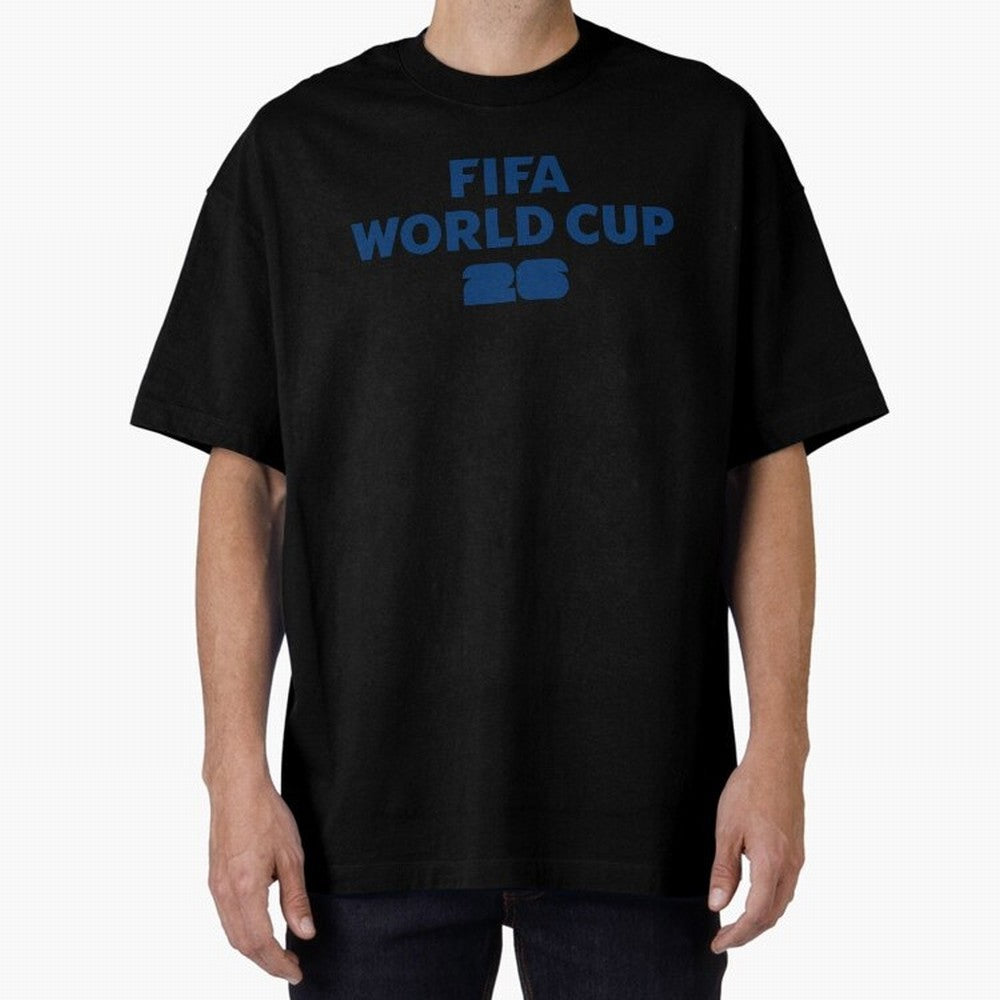 The Biggest Tournament in the World Oversized T-Shirt Make Every Kick Count in FIFA World Cup 2026 Spirit, Built around England, France and Netherlands, CR7, Soccer Culture, Superstar Moments, National Team Dreams and Competitive Fire; Ideal for