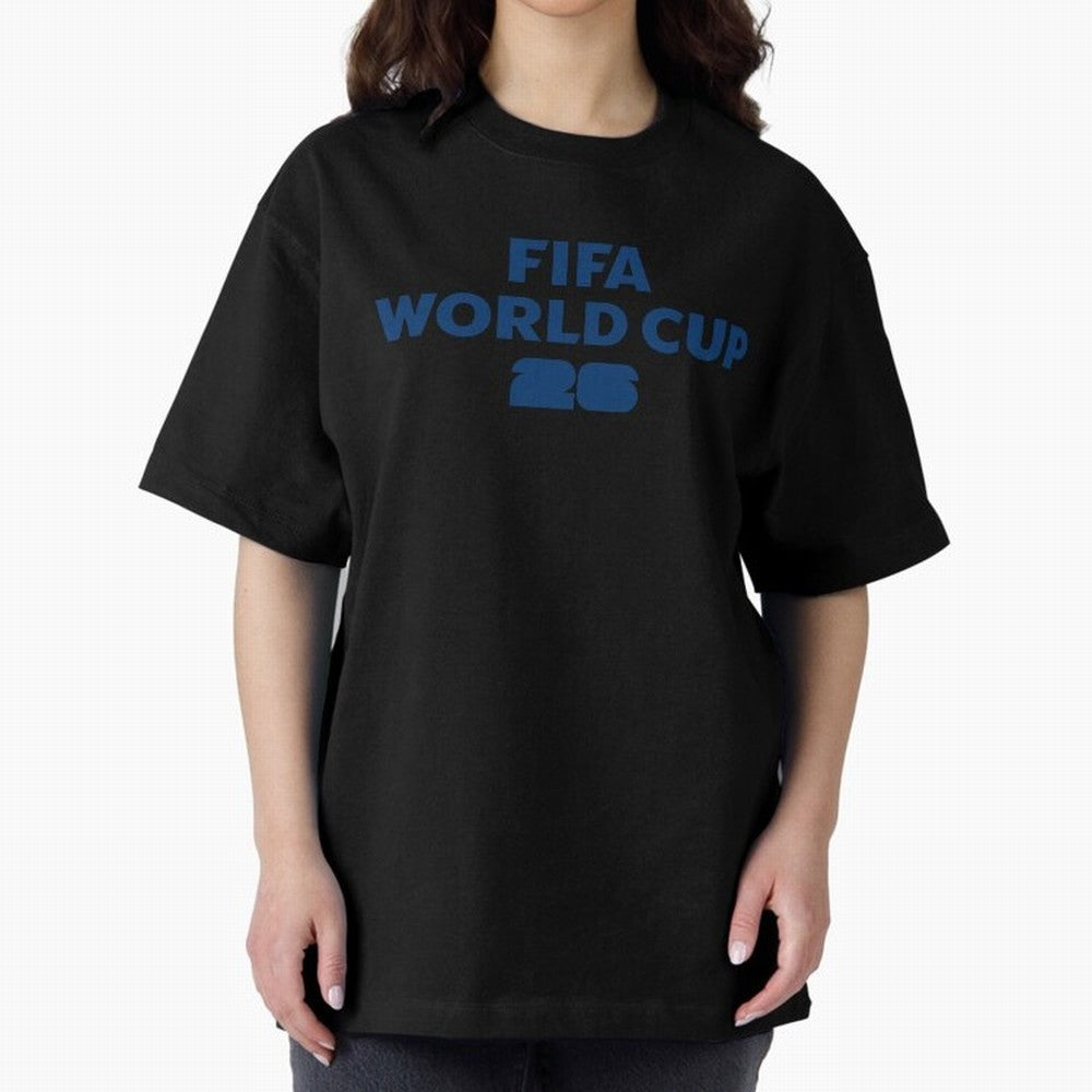 The Biggest Tournament in the World Oversized T-Shirt Make Every Kick Count in FIFA World Cup 2026 Spirit, Built around England, France and Netherlands, CR7, Soccer Culture, Superstar Moments, National Team Dreams and Competitive Fire; Ideal for