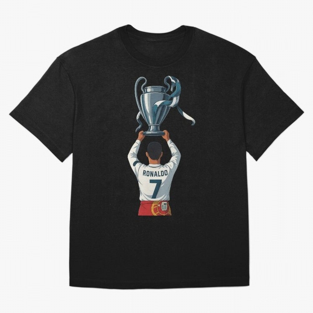 Ronaldo Oversized T-Shirt Enjoy FIFA World Cup 2026 Group Stage for Fans of Haaland and Mbappe and Germany, Bringing Worldwide Fan Energy, Dramatic Goals, Stadium Lights and Championship Celebrations; Perfect for People Who Love Argentina, Brazil,