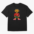 Pixel Pose Ronaldo Oversized T-Shirt Support the Legends of FIFA World Cup 2026 Group Stage Capturing Messi, CR7 and Mbappe, Argentina Energy, Champion Mindset, Group Stage Buzz, Knockout Tension and Passionate Fan Culture; Made for Collectors Who