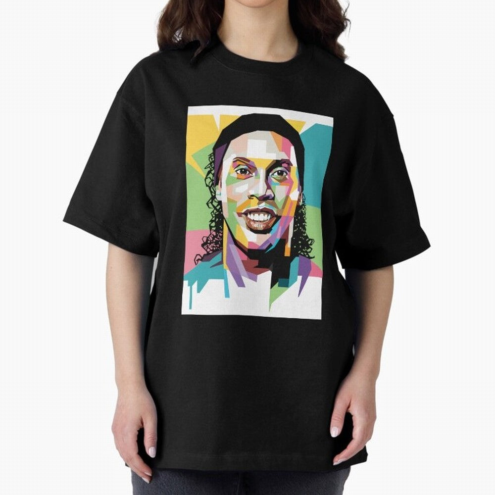 Ronaldo ¨C Legendary Football Star & GOAT Artwork Oversized T-Shirt Bring World Football Passion into FIFA World Cup 2026 Group Stage Centered on Cristiano Ronaldo, Portugal, Spain and Germany Energy, Championship Spirit, Famous Goals, Roaring