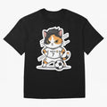 Kitten - Ronaldo | Real madrid Oversized T-Shirt Honor the Football Icons of FIFA World Cup 2026 Group Stage Connected to Neymar, Haaland and Cristiano Ronaldo, Brazil, Portugal and Argentina Energy, Stadium Memories, Football Loyalty,