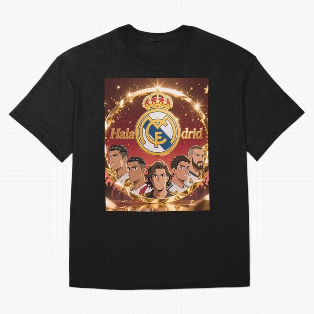 Estrellas del Real Madrid Oversized T-Shirt Support the Legends of FIFA World Cup 2026 Group Stage Filled with Haaland, Portugal, Spain and Germany Energy, Champion Mindset, Group Stage Buzz, Knockout Tension and Passionate Fan Culture; Perfect for