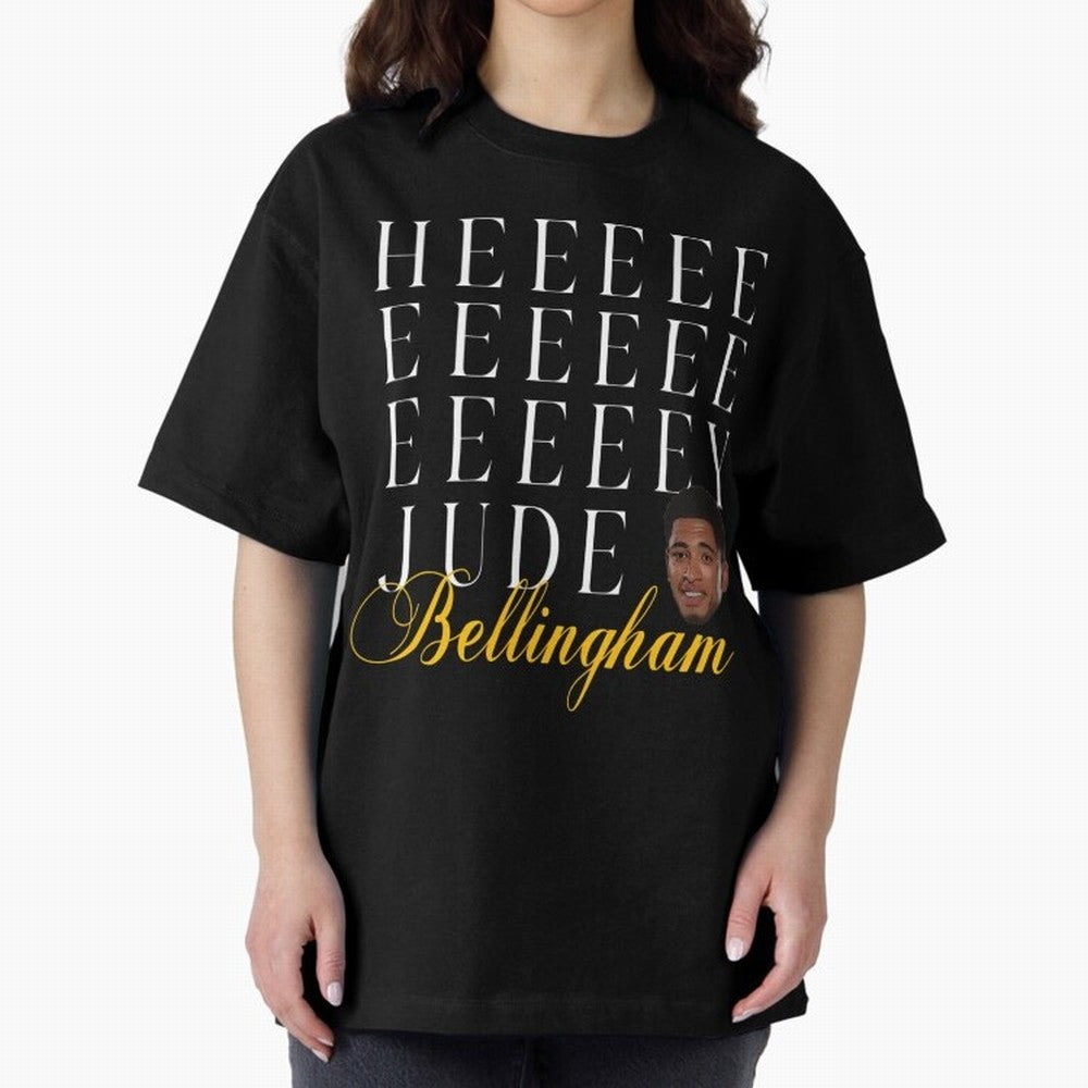 Jude Bellingham Oversized T-Shirt Honor FIFA World Cup 2026 for Fans of CR7 and Portugal, Spain and Germany, Bringing Worldwide Fan Energy, Dramatic Goals, Stadium Lights and Championship Celebrations; Created for Match Day Parties, Soccer Gifts,