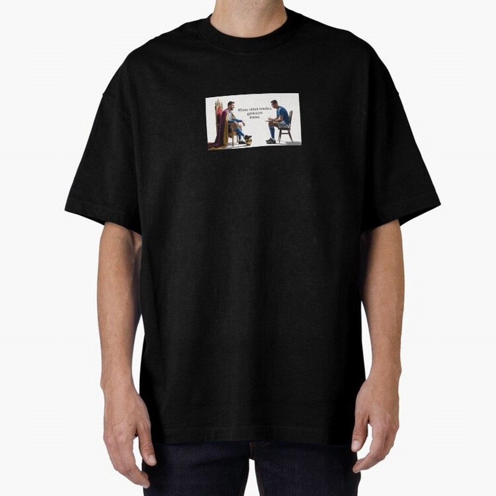 Messi and Ronaldo Oversized T-Shirt Show Up for the Glory of FIFA World Cup 2026 for Fans of Messi and England, Bringing Stadium Chants, National Pride, Trophy Dreams and Unforgettable Football Memories; Perfect for Fans, Collectors, Family