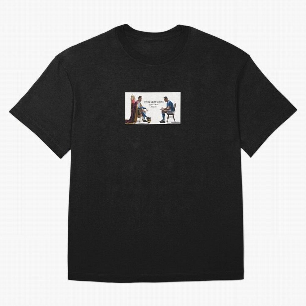 Messi and Ronaldo Oversized T-Shirt Show Up for the Glory of FIFA World Cup 2026 for Fans of Messi and England, Bringing Stadium Chants, National Pride, Trophy Dreams and Unforgettable Football Memories; Perfect for Fans, Collectors, Family