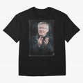 Sir Alex Ferguson Oversized T-Shirt Cheer for Global Football Passion for FIFA World Cup 2026, Highlighting Messi, Neymar and Mbappe, England and Germany, Championship Spirit, Famous Goals, Roaring Crowds and International Football Unity; Made for