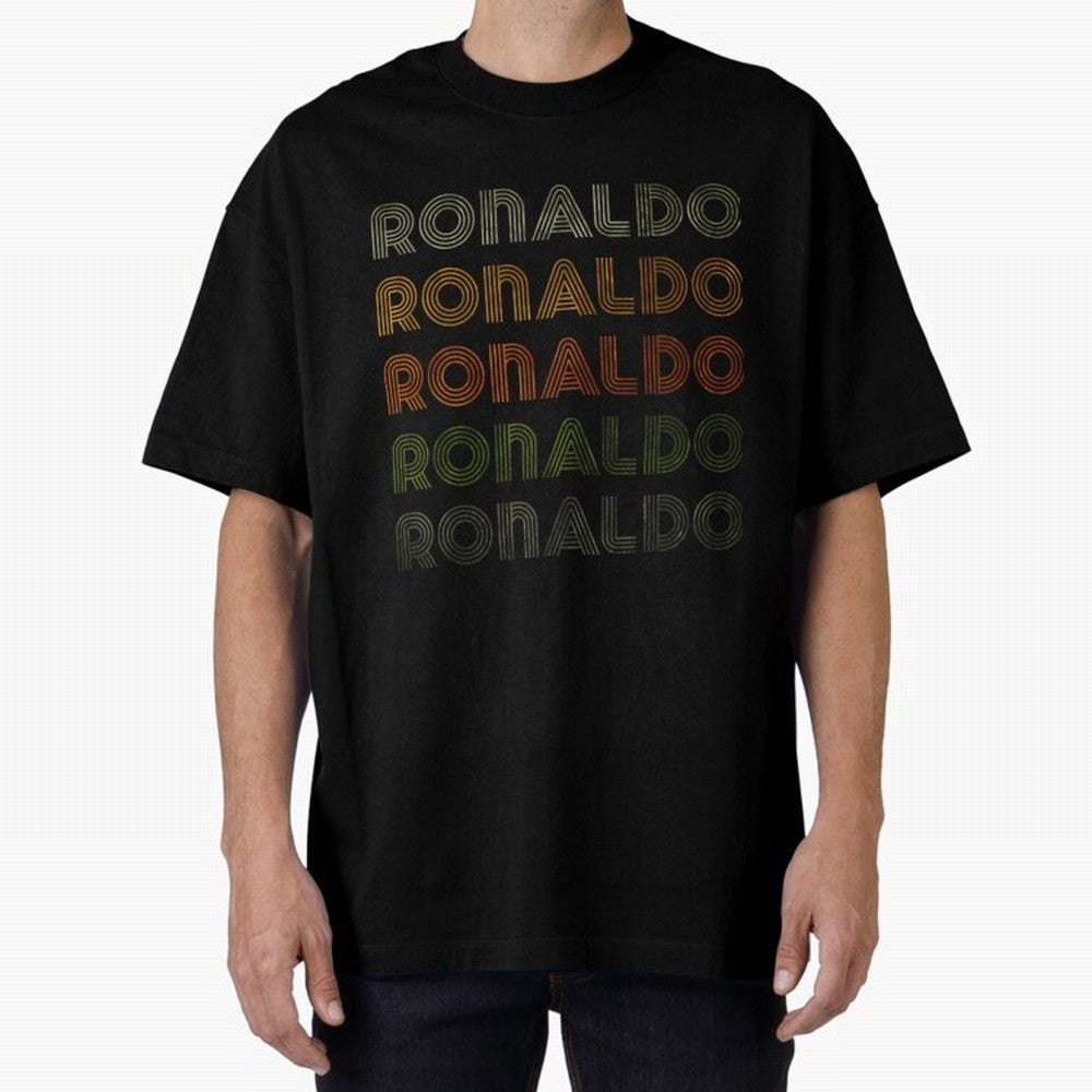 Love Heart Ronaldo Tee GrungeVintage Style Black Ronaldo Oversized T-Shirt Make Every Match About Match Day Hype around FIFA World Cup 2026, Messi, CR7 and Mbappe, England, Stadium Memories, Football Loyalty, International Chants and Championship