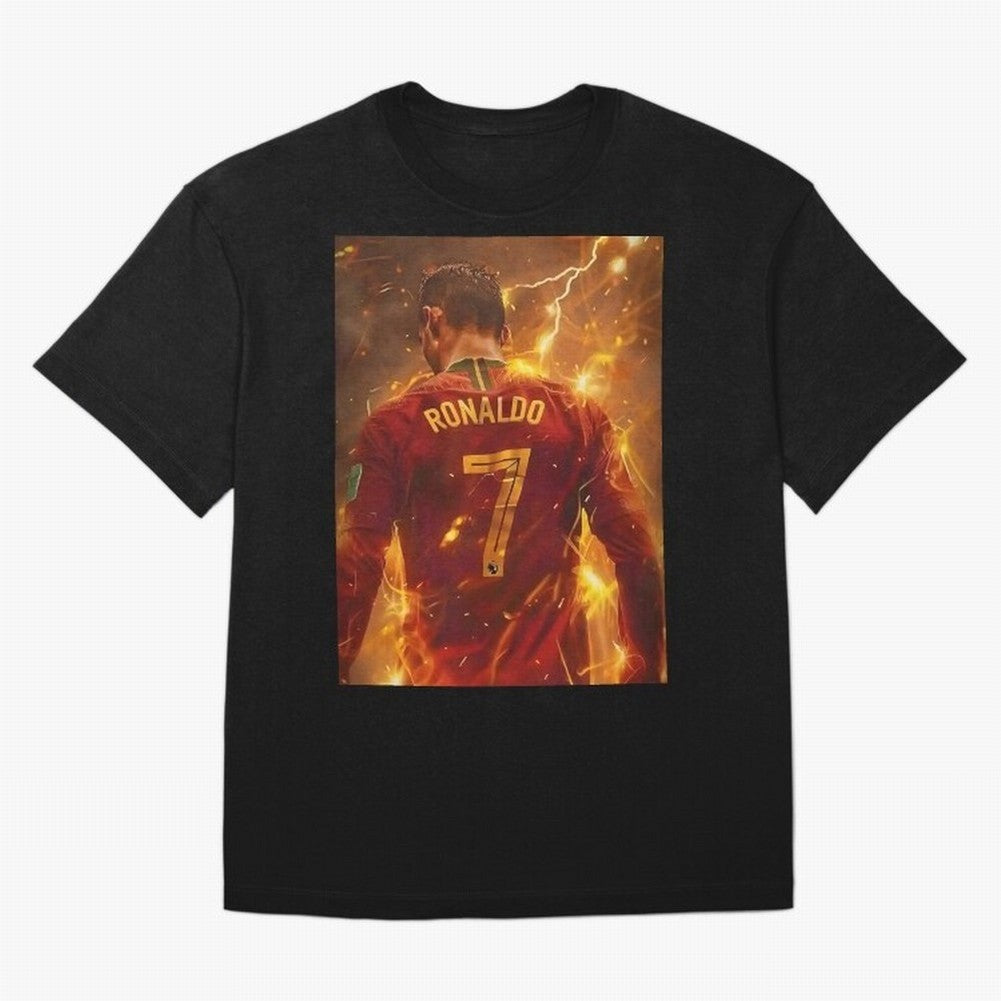 CR7 Christiano Ronaldo Oversized T-Shirt Discover Global Football Passion for FIFA World Cup 2026, Made for Mbappe, Brazil, Portugal and Argentina, Global Supporter Spirit, Legendary Goals, National Colors and Tournament Celebration; Created for