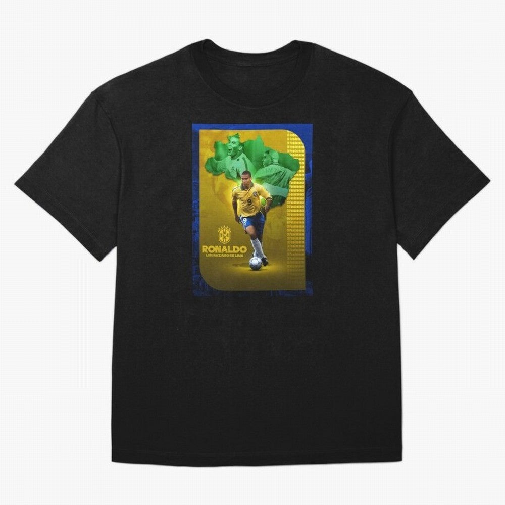 Ronaldo Lu¨ªs Naz¨¢rio de Lima O Fen?meno Brazil Football Legend Oversized T-Shirt Remember Iconic Moments from Match Day Hype around FIFA World Cup 2026 Group Stage, Haaland and Mbappe, England, Supporter Pride, Iconic Celebrations, Legendary