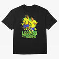 Ronaldinho and ronaldo brazil football print Oversized T-Shirt Bring a Vintage Feel to Match Day Hype around FIFA World Cup 2026 Group Stage, Messi and Cristiano Ronaldo, Spain and Netherlands, Fan Favorite Moments, National Team Passion, Big Match