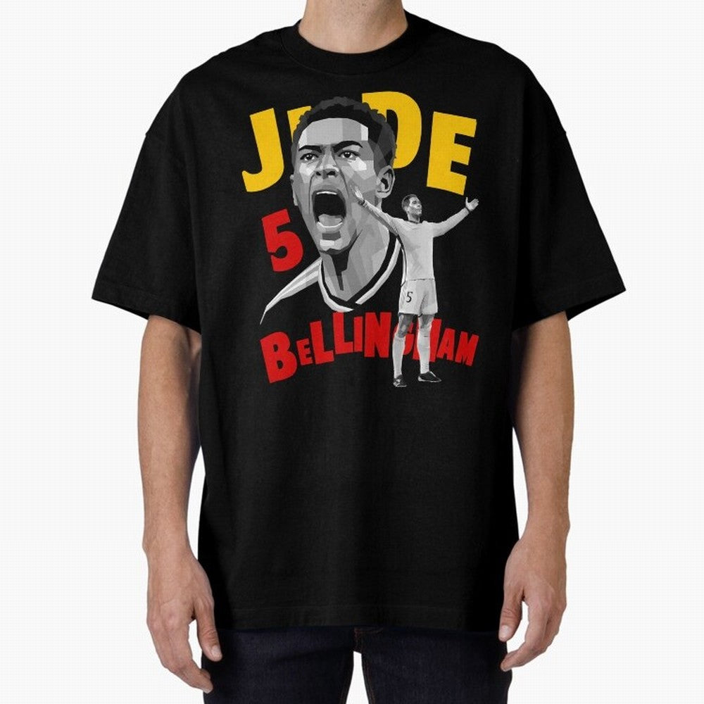 Jude Bellingham Oversized T-Shirt Upgrade the FIFA World Cup 2026 Journey through Neymar Highlights, Netherlands Pride, Stadium Memories, Football Loyalty, International Chants and Championship Tradition; Built for Supporters Chasing Trophy Dreams,