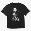 Ronaldinho Black and White Oversized T-Shirt Honor Football Greatness during Global Football Passion for FIFA World Cup 2026, Highlighting Cristiano Ronaldo, Haaland and CR7, England, Champion Mindset, Group Stage Buzz, Knockout Tension and