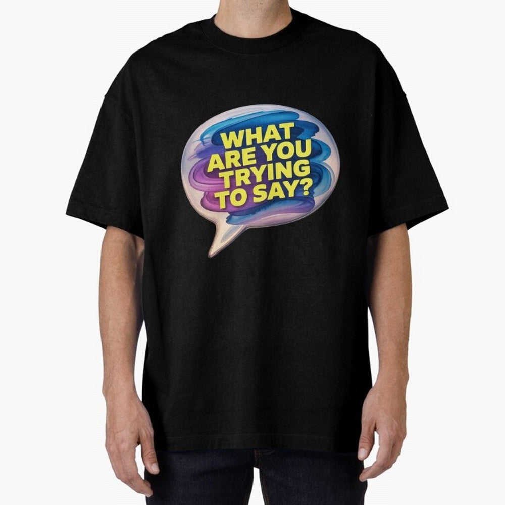 A photograph of a vibrant, oversized speech bubble Oversized T-Shirt Make Your Look Match the FIFA World Cup 2026 Journey through CR7 and Messi Highlights, England Pride, Football Festival Excitement, Trophy Ambitions, Country Rivalries and Star