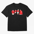 Manchester United Legends Number 7 Best Cantona Beckham Ronaldo Poster Oversized T-Shirt Celebrate National Team Dreams in the FIFA World Cup 2026 Journey through Haaland and Mbappe Highlights, Argentina and Brazil Pride, Supporter Pride, Iconic