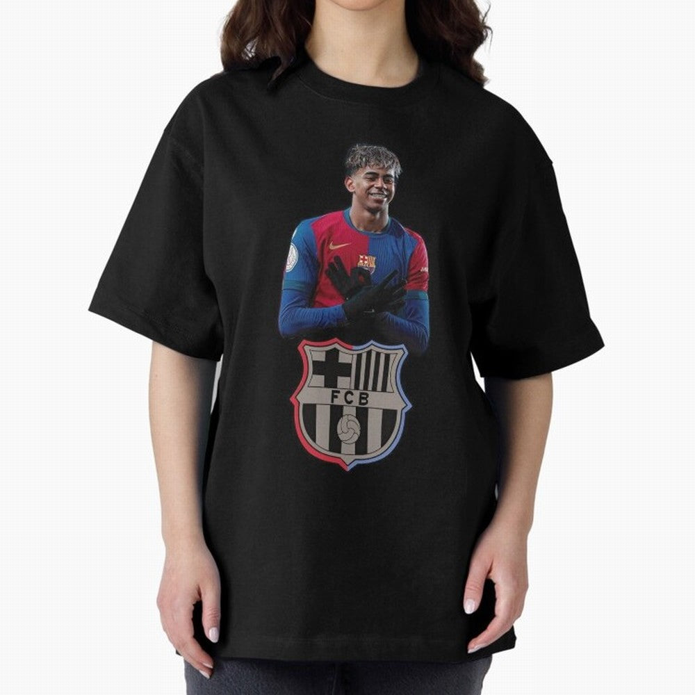 Lamine Oversized T-Shirt Turn Football Passion into FIFA World Cup 2026 Spirit, Driven by England, Mbappe and Neymar, Soccer Culture, Superstar Moments, National Team Dreams and Competitive Fire; Perfect for People Who Love Argentina, Brazil,