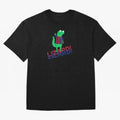 Viral lizard meme fcbarcelona Oversized T-Shirt Live for the Drama of Global Football Passion for FIFA World Cup 2026 Group Stage, Capturing Messi, CR7 and Mbappe, Portugal, Spain and Germany, Match Day Excitement, Supporter Culture, Golden Goals