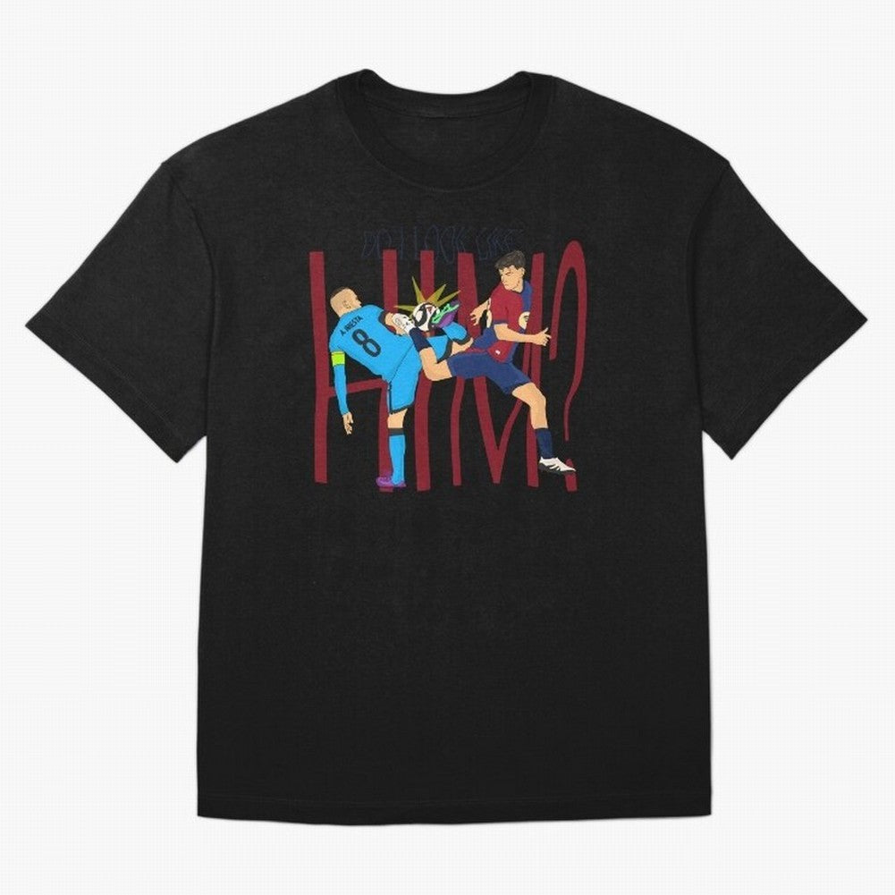Iniesta and pedri the past and present Oversized T-Shirt Bring Global Tournament Vibes to FIFA World Cup 2026 Group Stage Highlighting Cristiano Ronaldo, Portugal, Spain and Germany Energy, Football Passion, Legendary Performances, Festival Vibes