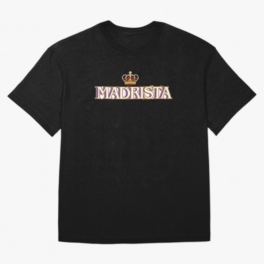 Madrista - Real Madrid Oversized T-Shirt Celebrate Global Football Passion for FIFA World Cup 2026, Driven by Messi, Neymar and Mbappe, Brazil, Soccer Culture, Superstar Moments, National Team Dreams and Competitive Fire; Perfect for Supporters Who