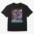 Ronaldo / Messi Pardoy Shirt Oversized T-Shirt Mark FIFA World Cup 2026 Spirit, Centered on Brazil, Portugal and Argentina, Cristiano Ronaldo, Haaland and CR7, Sports Nostalgia, International Competition, Famous Players and Unforgettable Victories;
