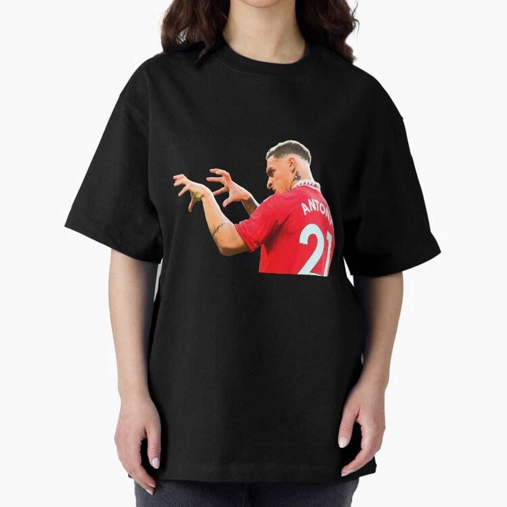 Antony Oversized T-Shirt Join the Global Buzz around FIFA World Cup 2026 Driven by Messi, Neymar and Mbappe, England and Germany Energy, Classic Soccer Heritage, Championship Pressure, Fan Loyalty and International Pride; Created for Match Day