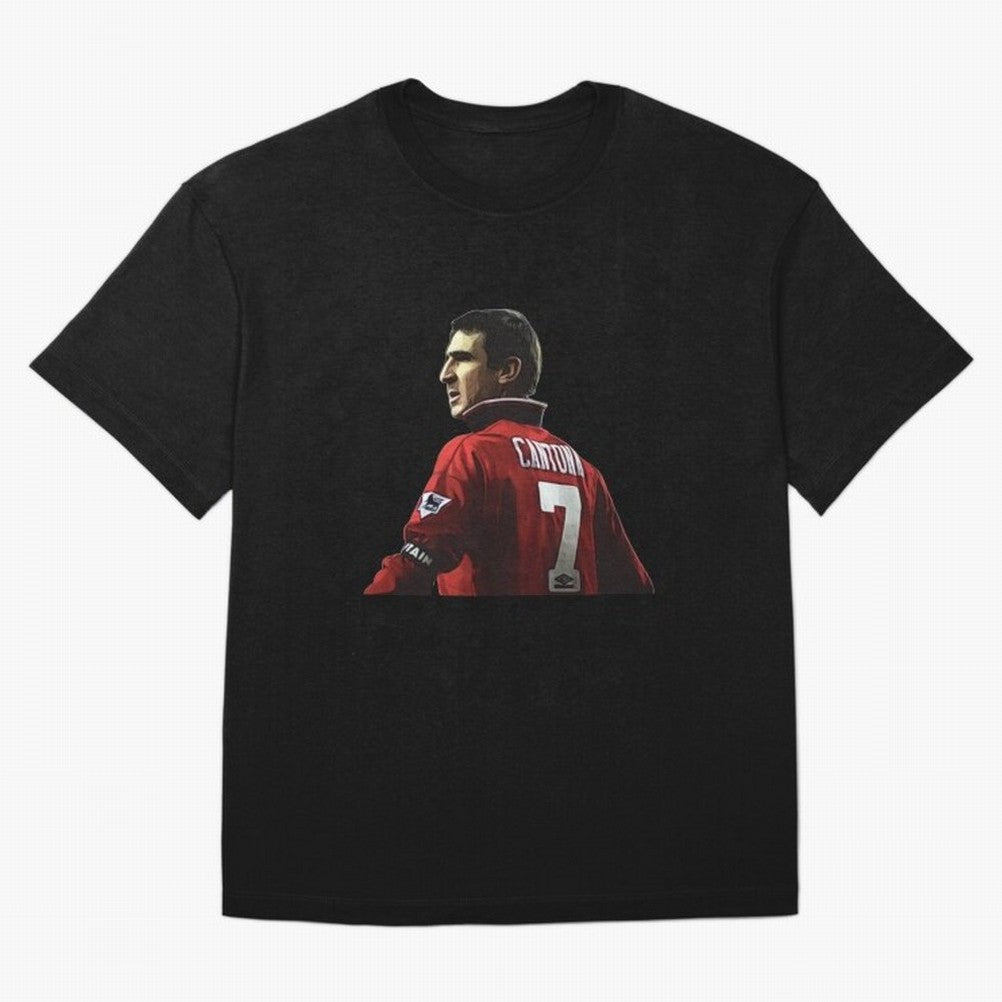 King of Manchester Eric Cantona Oversized T-Shirt Show Your Love for FIFA World Cup 2026 Group Stage Driven by Cristiano Ronaldo, Haaland and CR7, England Energy, Vintage Soccer Flavor, Modern Football Stars, National Flags and Final Night Emotion;