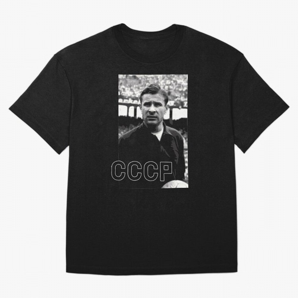 Lev Yashin Football Legends1 Oversized T-Shirt Honor the Football Icons of Match Day Hype around FIFA World Cup 2026, Mbappe, England and Germany, Soccer Culture, Superstar Moments, National Team Dreams and Competitive Fire; Perfect for People Who