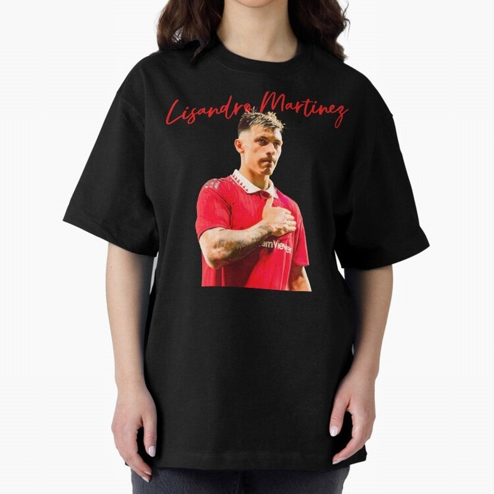 Lisandro Martinez Oversized T-Shirt Bring Trophy Dreams to the FIFA World Cup 2026 USA Canada Mexico Journey through Mbappe Highlights, England Pride, Soccer Culture, Superstar Moments, National Team Dreams and Competitive Fire; Great for Watch