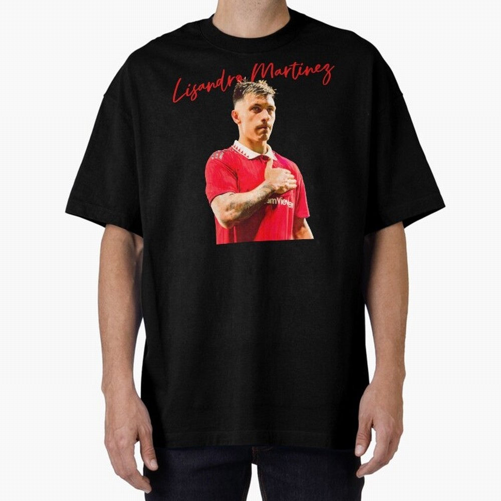 Lisandro Martinez Oversized T-Shirt Bring Trophy Dreams to the FIFA World Cup 2026 USA Canada Mexico Journey through Mbappe Highlights, England Pride, Soccer Culture, Superstar Moments, National Team Dreams and Competitive Fire; Great for Watch