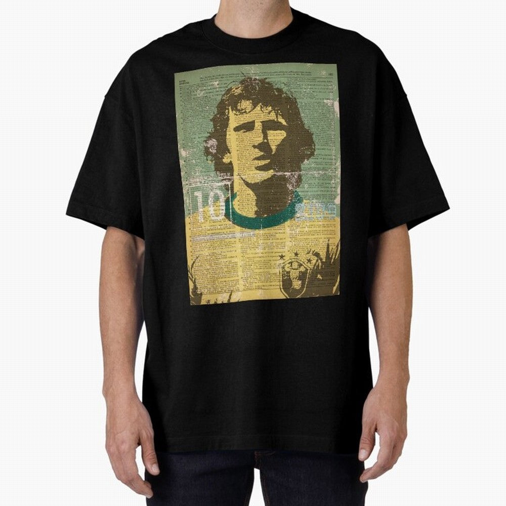 ZICO Oversized T-Shirt Fuel Your Fan Pride for Global Football Passion for FIFA World Cup 2026 USA Canada Mexico, Made for Haaland, Portugal, Fan Favorite Moments, National Team Passion, Big Match Drama and Soccer History; Built for Supporters