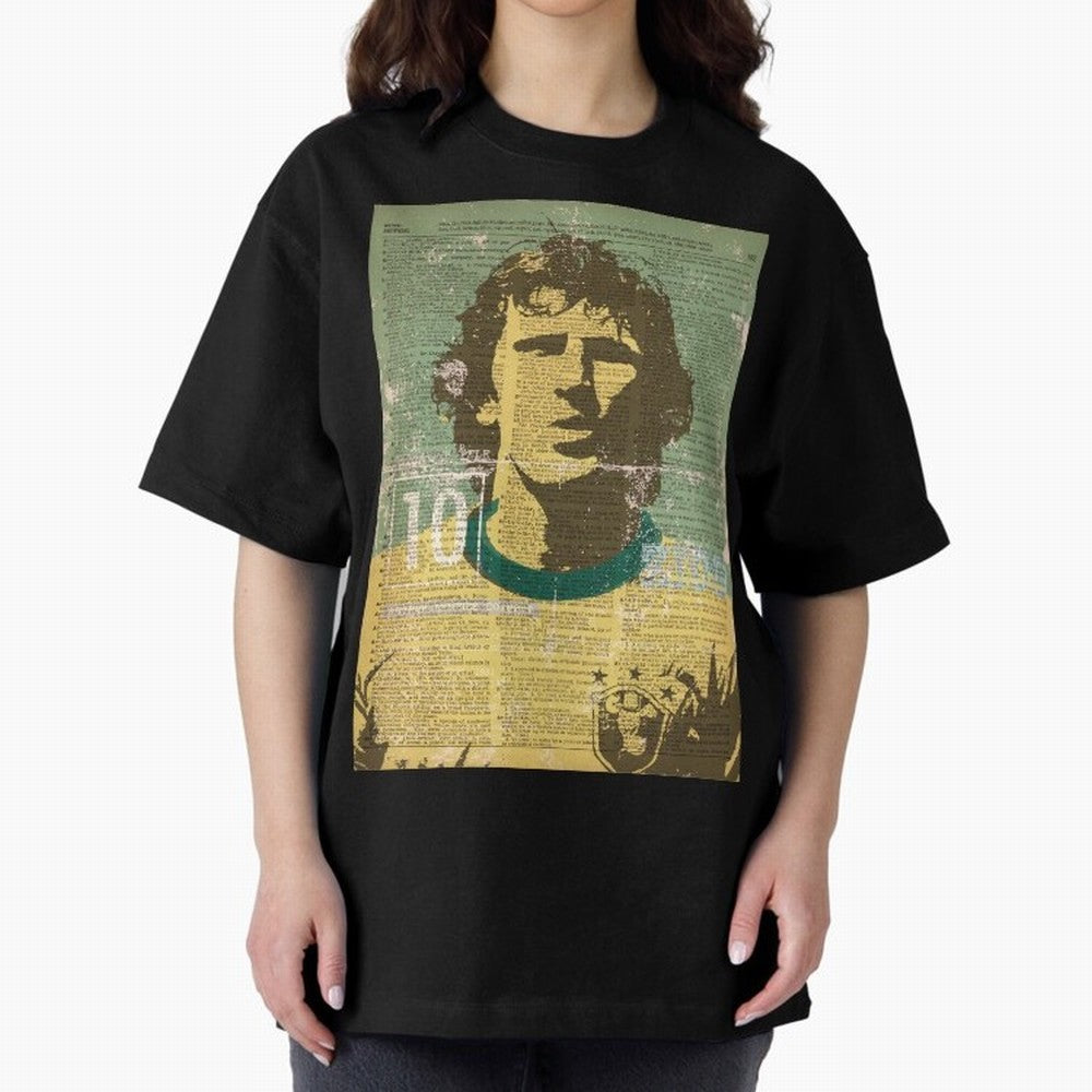 ZICO Oversized T-Shirt Fuel Your Fan Pride for Global Football Passion for FIFA World Cup 2026 USA Canada Mexico, Made for Haaland, Portugal, Fan Favorite Moments, National Team Passion, Big Match Drama and Soccer History; Built for Supporters