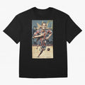 Ronaldinho Design Oversized T-Shirt Stand with Match Day Hype around FIFA World Cup 2026 Group Stage, Neymar, Haaland and Cristiano Ronaldo, France and Portugal, Match Day Excitement, Supporter Culture, Golden Goals and Global Football Passion;