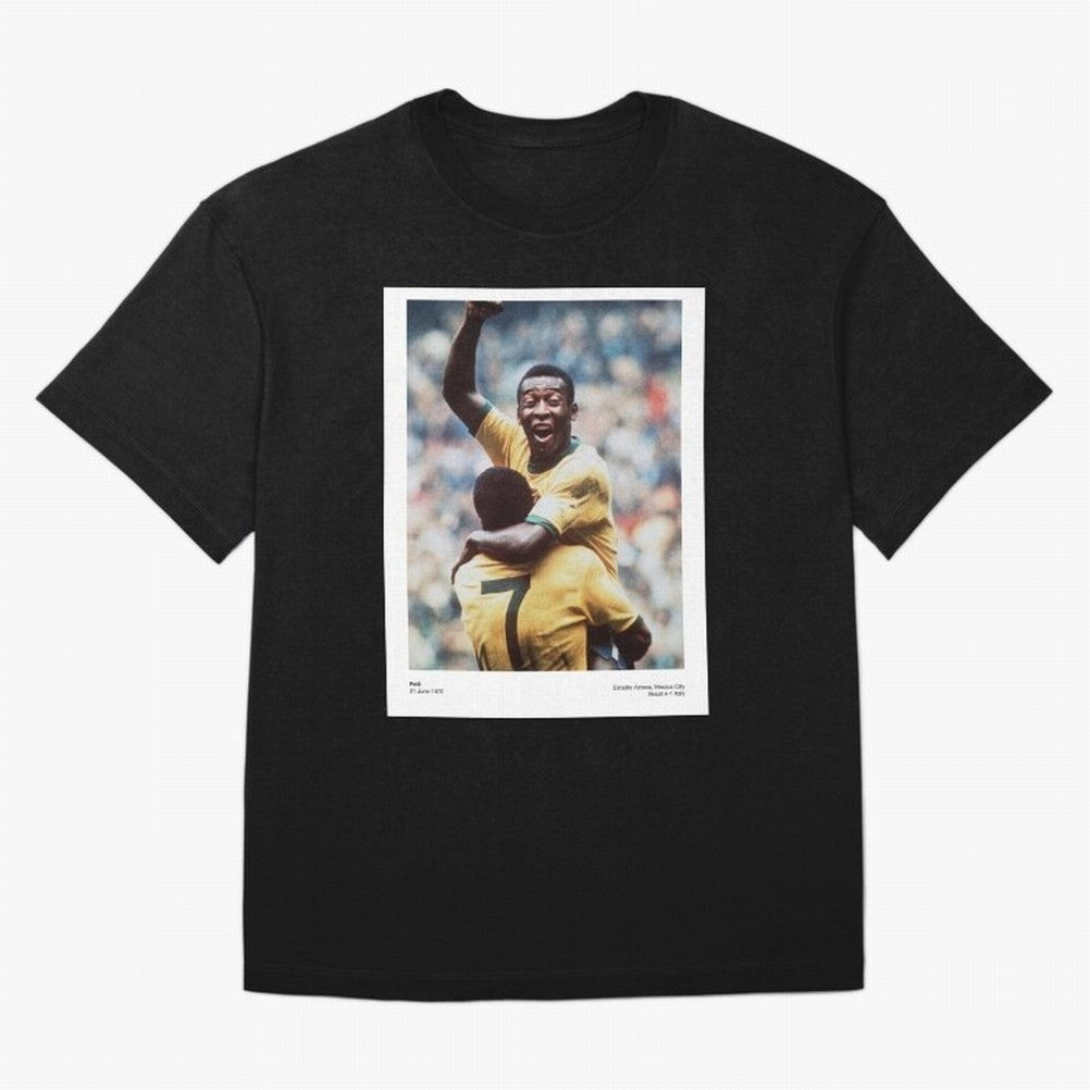 Pele Oversized T-Shirt Feel International Energy from Match Day Hype around FIFA World Cup 2026 Group Stage, Messi, CR7 and Mbappe, Spain and Netherlands, Supporter Pride, Iconic Celebrations, Legendary Names and Global Match Day Energy; Great for