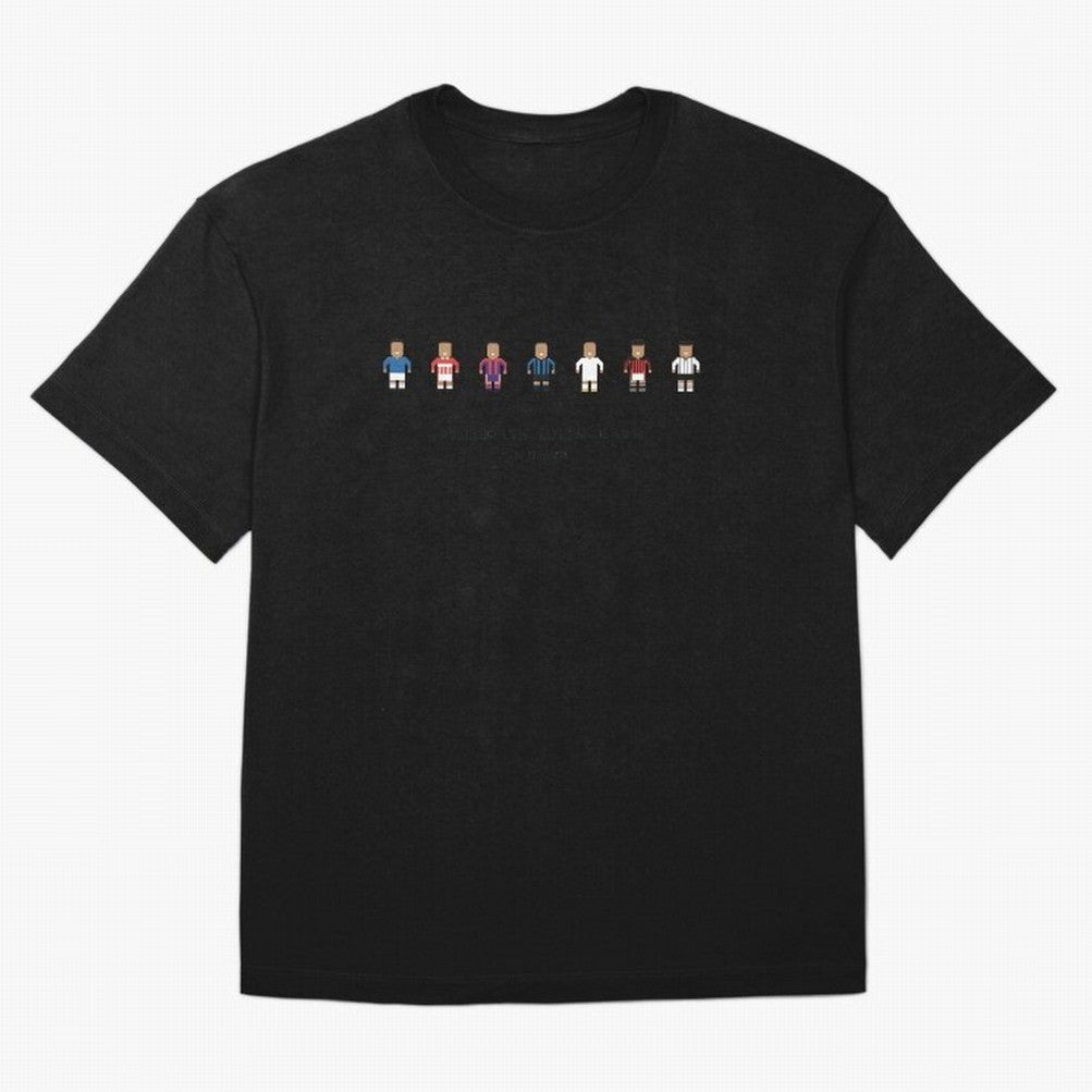 The Club Career Kits Of Ronaldo Oversized T-Shirt Celebrate Supporters United by FIFA World Cup 2026 USA Canada Mexico for Fans of CR7 and England, France and Netherlands, Bringing Soccer Culture, Superstar Moments, National Team Dreams and