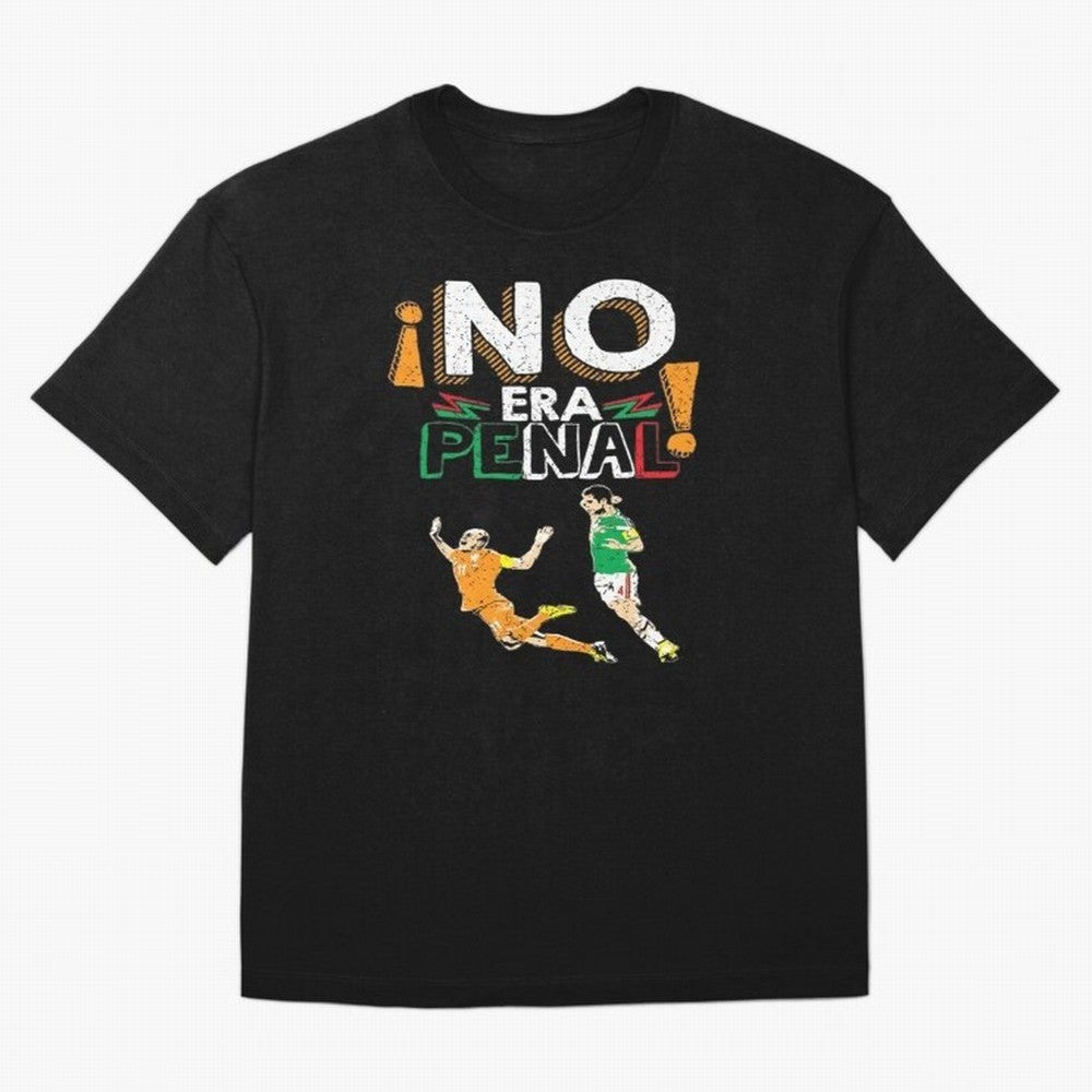 No Era Penal Oversized T-Shirt Get Ready for FIFA World Cup 2026 USA Canada Mexico for Fans of Cristiano Ronaldo, Haaland and CR7 and Spain, Bringing Game Day Rituals, Football Legends, Country Pride and the Road to the Final; Perfect for