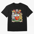 1902 -1960 The First UNITED Crest Large Oversized T-Shirt Celebrate the Next Chapter of FIFA World Cup 2026 for Fans of Haaland and France and Portugal, Bringing Retro Football Energy, Iconic Rivalries, Trophy Chase Drama and Stadium Atmosphere;