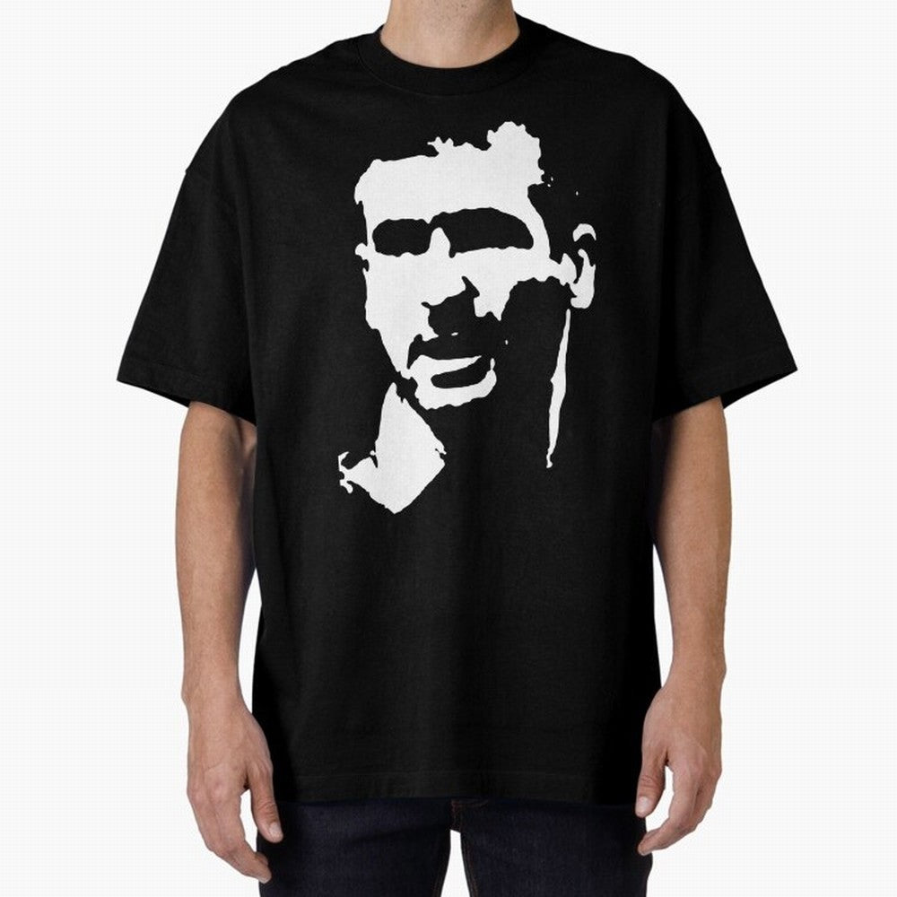 Eric Cantona Manchester Football Legend Oversized T-Shirt Keep the Legacy of FIFA World Cup 2026 for Fans of Messi, Neymar and Mbappe and England and Germany, Bringing Fan Favorite Moments, National Team Passion, Big Match Drama and Soccer History;