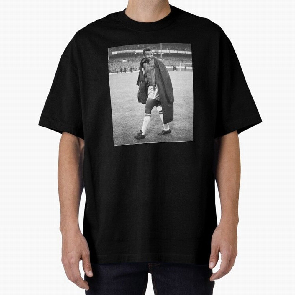 Pele Oversized T-Shirt Showcase the FIFA World Cup 2026 Group Stage Journey through Messi and Cristiano Ronaldo Highlights, England, France and Netherlands Pride, Classic Soccer Heritage, Championship Pressure, Fan Loyalty and International Pride;