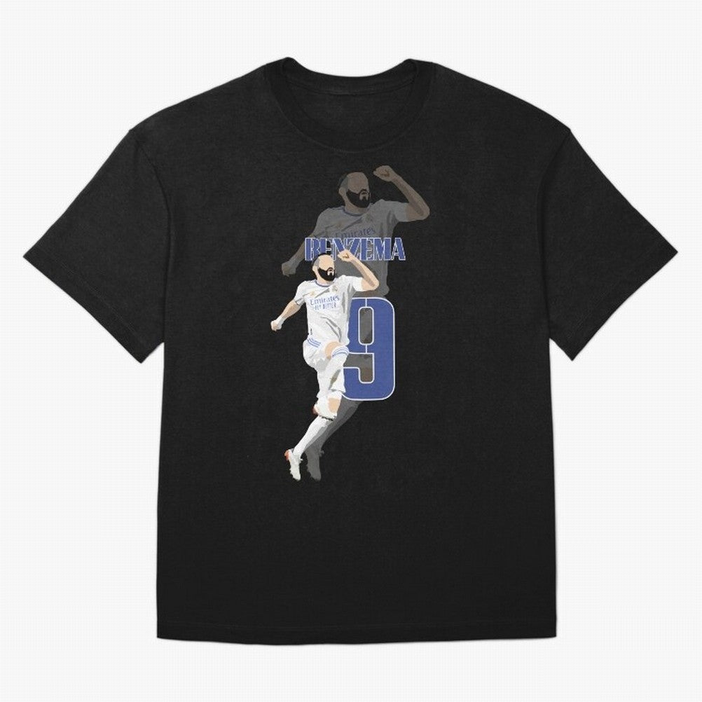 Karim Benzema 9 Oversized T-Shirt Bring Supporter Culture to FIFA World Cup 2026 Spirit, Inspired by England, Messi, Neymar and Mbappe, Supporter Pride, Iconic Celebrations, Legendary Names and Global Match Day Energy; Perfect for Fans, Collectors,