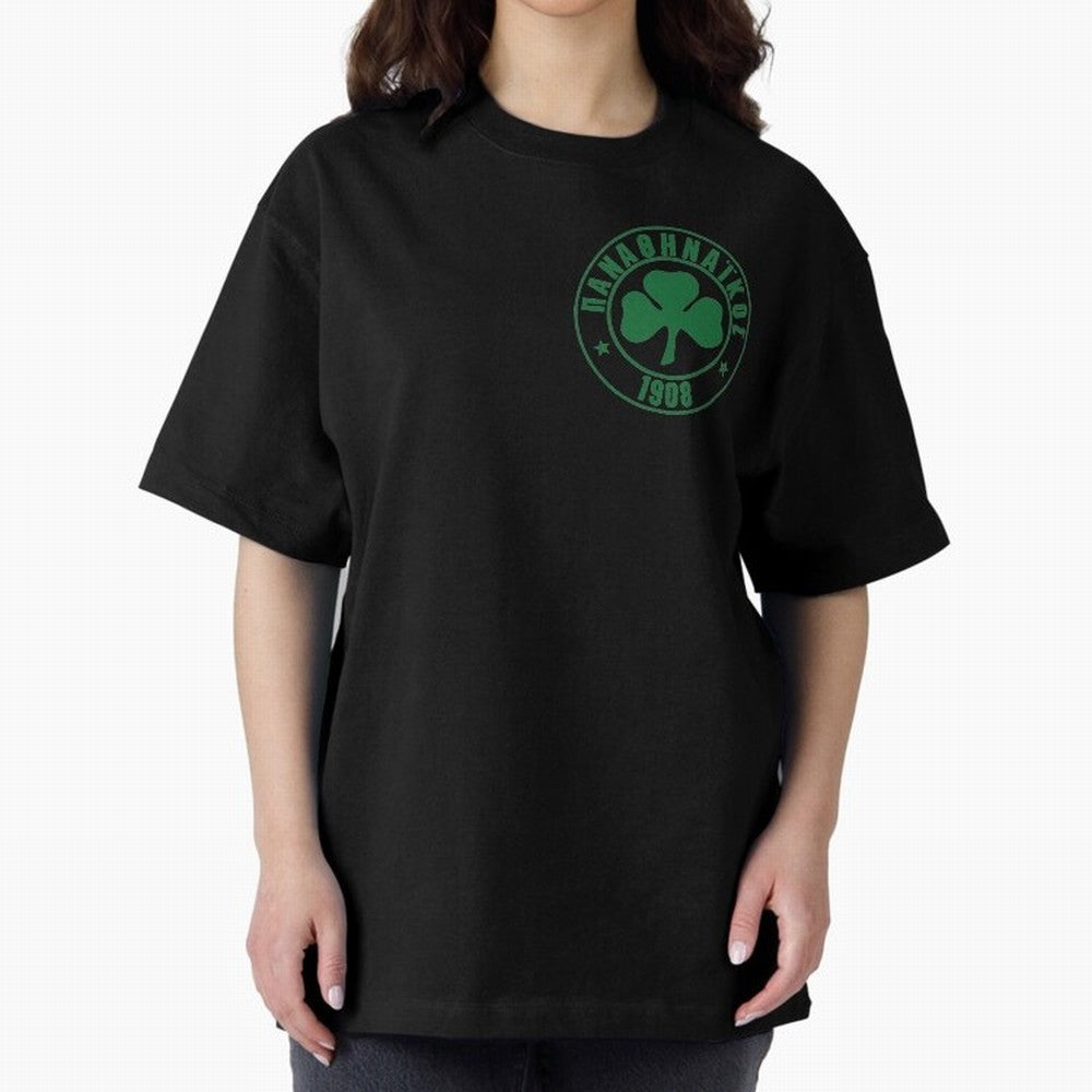 Panathinaikos FC Oversized T-Shirt Bring World Football Passion into FIFA World Cup 2026 USA Canada Mexico for Fans of Haaland and England, Bringing Global Supporter Spirit, Legendary Goals, National Colors and Tournament Celebration; Ideal for