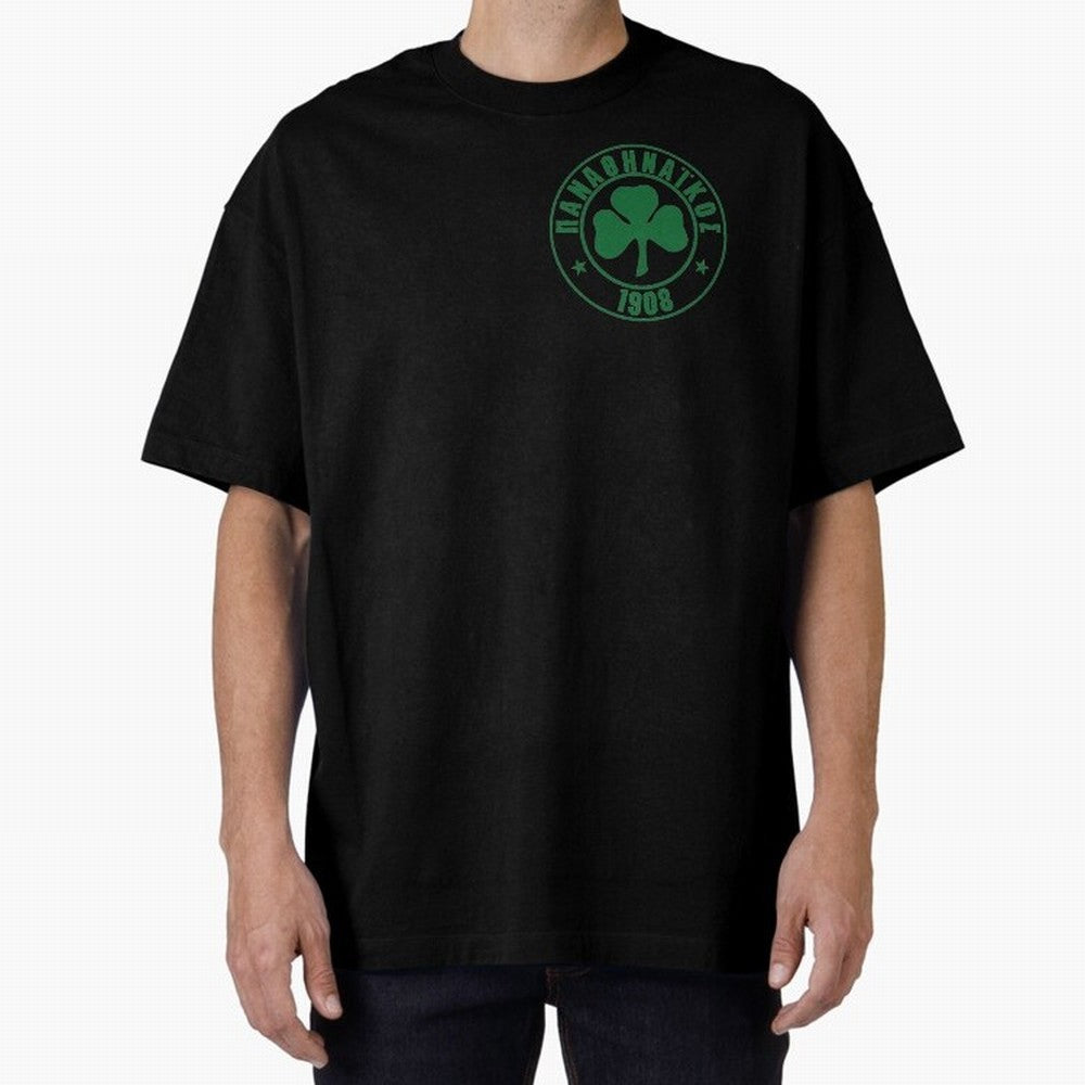 Panathinaikos FC Oversized T-Shirt Bring World Football Passion into FIFA World Cup 2026 USA Canada Mexico for Fans of Haaland and England, Bringing Global Supporter Spirit, Legendary Goals, National Colors and Tournament Celebration; Ideal for
