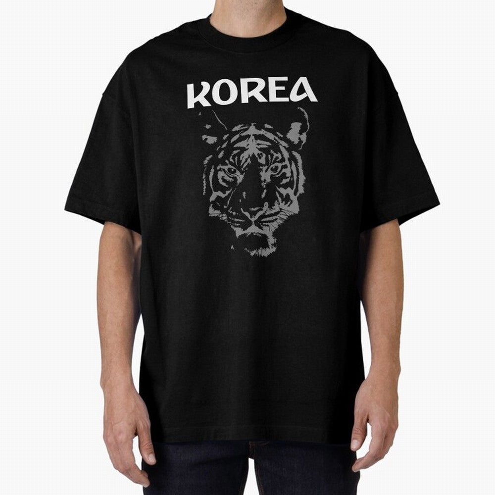 Team Korea Soccer Oversized T-Shirt Celebrate Soccer Greatness during the FIFA World Cup 2026 USA Canada Mexico Journey through Messi Highlights, France Pride, Match Day Excitement, Supporter Culture, Golden Goals and Global Football Passion; Great