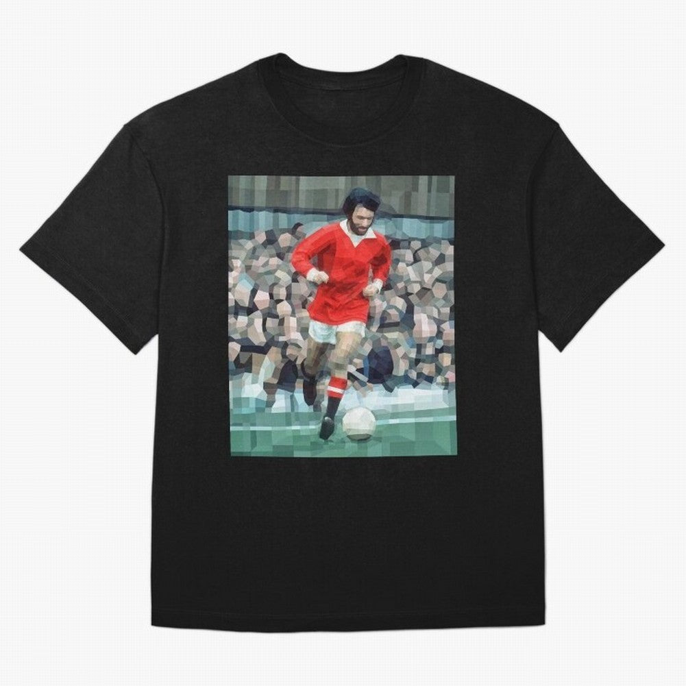 George Best Oversized T-Shirt Celebrate Supporters United by FIFA World Cup 2026 USA Canada Mexico Connected to Mbappe, England and Germany Energy, Soccer Culture, Superstar Moments, National Team Dreams and Competitive Fire; Ideal for Fans Who