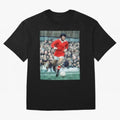 George Best Oversized T-Shirt Celebrate Supporters United by FIFA World Cup 2026 USA Canada Mexico Connected to Mbappe, England and Germany Energy, Soccer Culture, Superstar Moments, National Team Dreams and Competitive Fire; Ideal for Fans Who